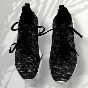 ‼️ADIDAS BLACK/WHITE SNEAKERS